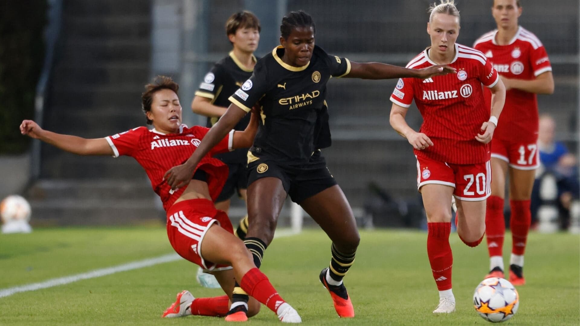 A flat Man City rally for draw at Bayern Munich in UWCL return in what could be a sign of true contenders